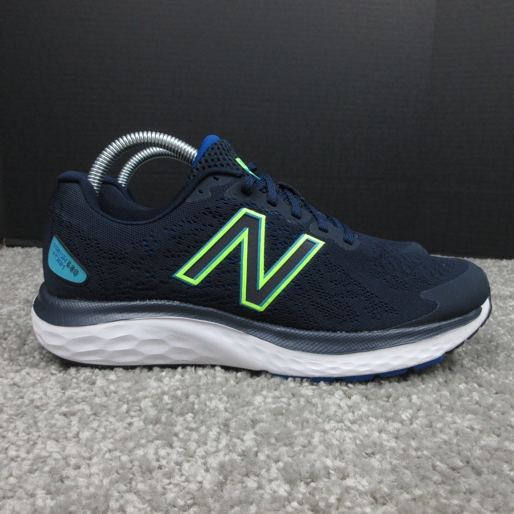 New Balance Sneakers Mens Size 7.5 US Blue Fresh Foam 680 Running Shoes Trainers